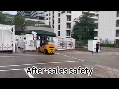 商用産業用 215kwh リチウムイオン電池 格子外接続キャビネット BESS