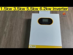 48VDC出力 5.5KW/6.2KW オン/オフグリッド周波数50Hz/60Hzのための太陽光ハイブリッドインバーター