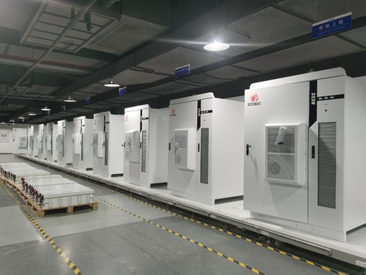 IP55 LiFePO4 産業用電池エネルギー貯蔵システム 50KW 室内・室外設置