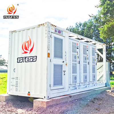 リモートモニタリングと制御 1MWh 5MWh 10MWh バッテリー容量に合わせた BESS コンテナ