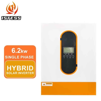 純正弦波 6.2KW ハイブリッドインバーター 48V MPPT 充電モード オン/オフ グリッド 太陽光インバーター ハイブリッド