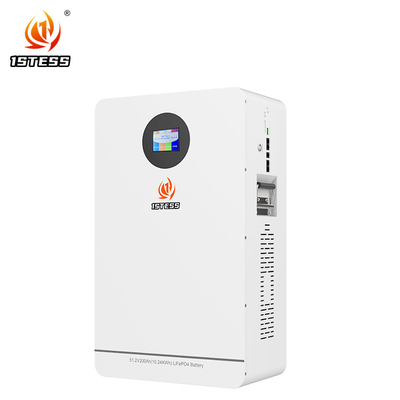 10.24kWh 貯蔵システム リチウム 200ah 51.2V Lifepo4 バッテリー 壁掛けスタンド電源 家庭用エネルギー用インバータ付き壁