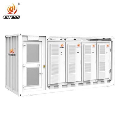 液体冷却システム 1MWh LiFePO4 電力網安定化とピークシェービングのための産業用商業用ESSコンテナ