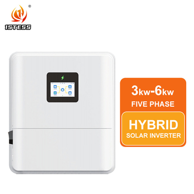 48V 3Kw 3.6Kw 4.6Kw 5Kw 6Kw ハイブリッドインバーター 純正弦波 IP65 シングルフェーズ ダブル出力 MPPT オフグリッド ハイブリッドソーラーインバーター