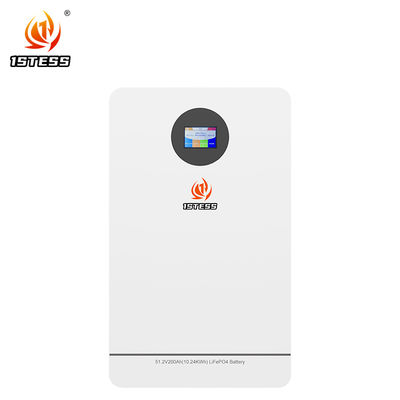 All in One Wall Mount 51.2V 200Ah 10.24kWh Battery Pack Energy Storage System for Home Use