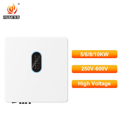 High-Efficiency Three Phase Hybrid Solar Inverter 5kW 6kW 8kW 10kW Pure Sine Wave MPPT 250V-600V Battery Support