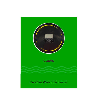 48V 5.5kw 6.2kw ハイブリッドソーラーインバーター ネットワークオフ シングルフェーズ リチウムバッテリーアクティベーションと内蔵MPPTソーラーチャージャー