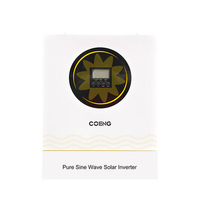 48V 5.5kw 6.2kw 単相ハイブリッドソーラーインバーター オフグリッド 純粋正弦波 MPPT 家庭用電化製品およびパーソナルコンピューター用