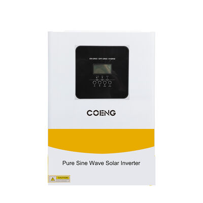 48V 6.2kw オフグリッド ハイブリッド 太陽光インバーター 純正弦波 MPPT バッテリーオプションなしで動作