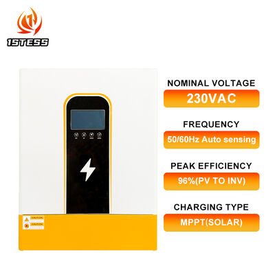 48Vハイブリッド太陽光インバーター 8.5kw 11kw シングルフェーズオフ・グリッド 純正弦波とダブルMPPT 高効率