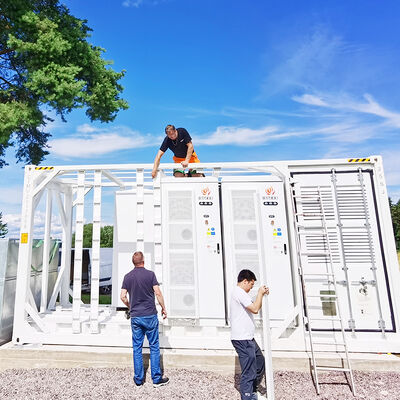 モジュラー容器 エネルギー貯蔵 400-800kW グリッドピークシェービングと安定化