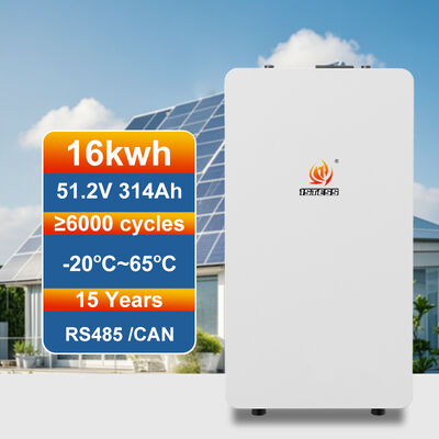 自動ファームウェアアップグレードを備えた信頼性の高い 16kWh LiFePO4 パック