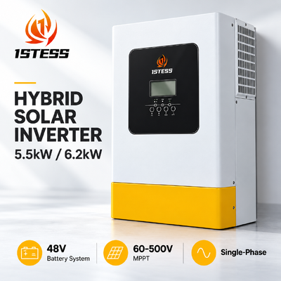 quality 1stess 5.5kW / 6.2kW 48Vハイブリッドソーラーインバーター factory