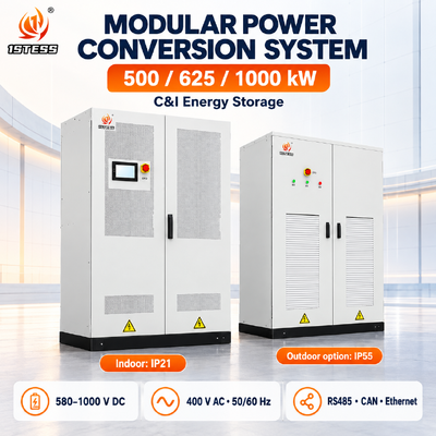 quality 1階 500kW 625kW 1000kW C&I バッテリーエネルギー貯蔵のためのモジュール式電源変換システム factory